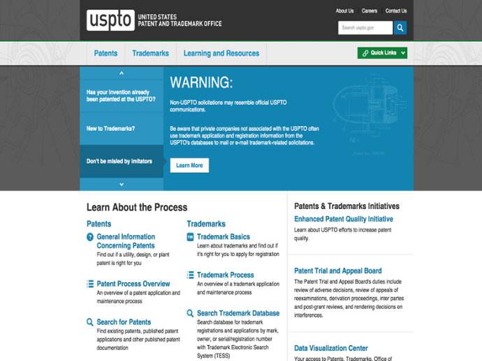 USPTO Web Site